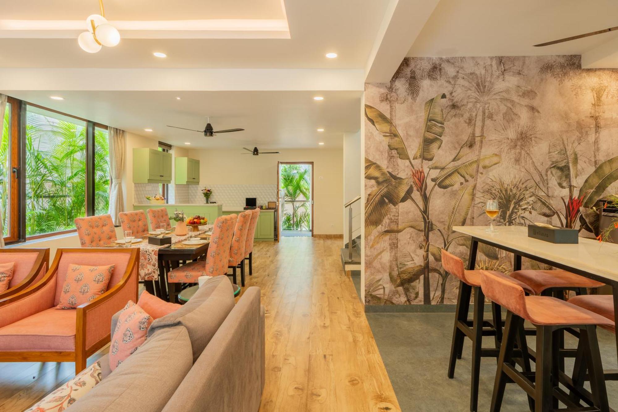 Elivaas 3 Bhk Pvt Pool & Bar - Villa Valerie Oxel Εξωτερικό φωτογραφία