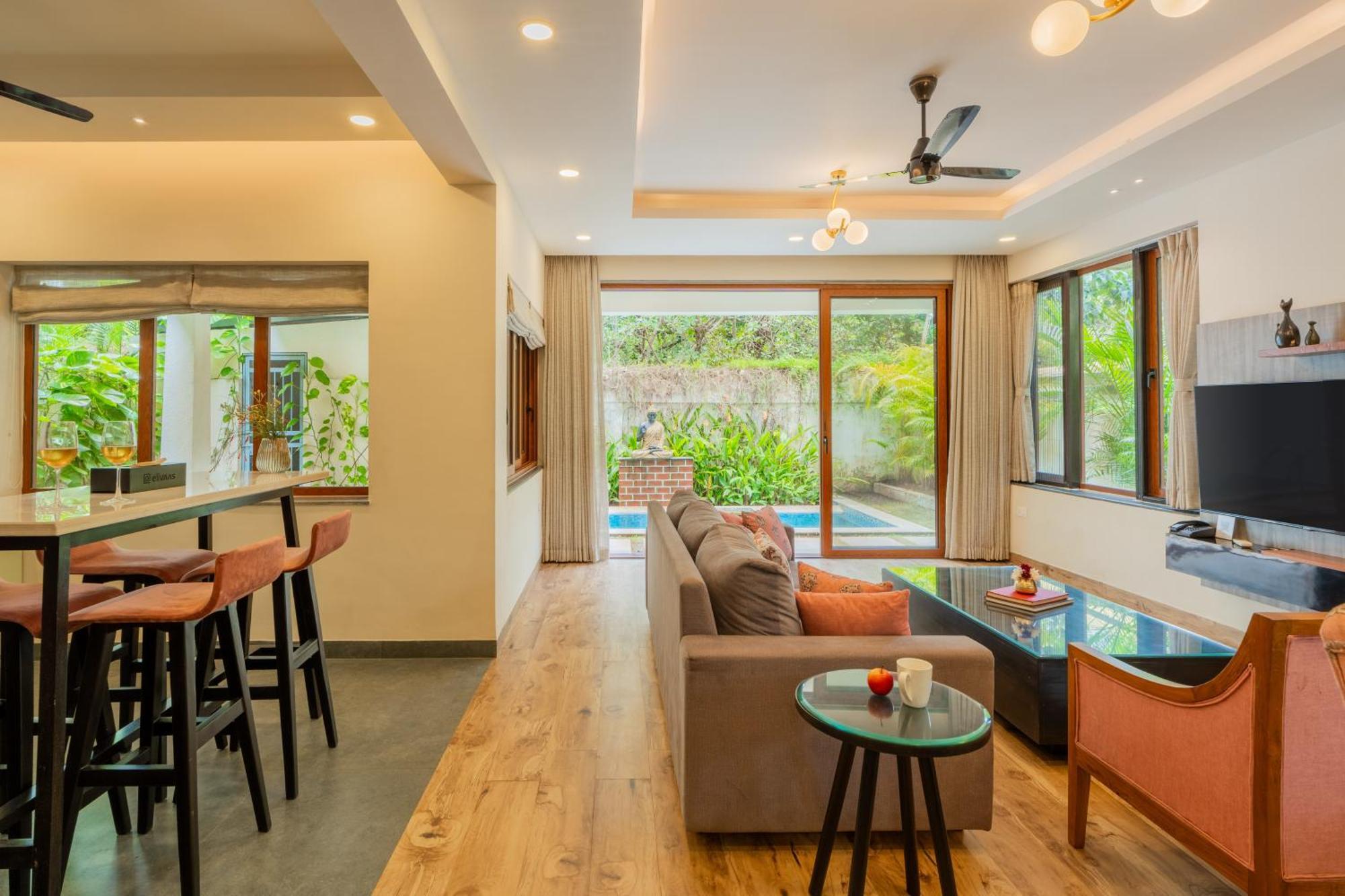 Elivaas 3 Bhk Pvt Pool & Bar - Villa Valerie Oxel Εξωτερικό φωτογραφία