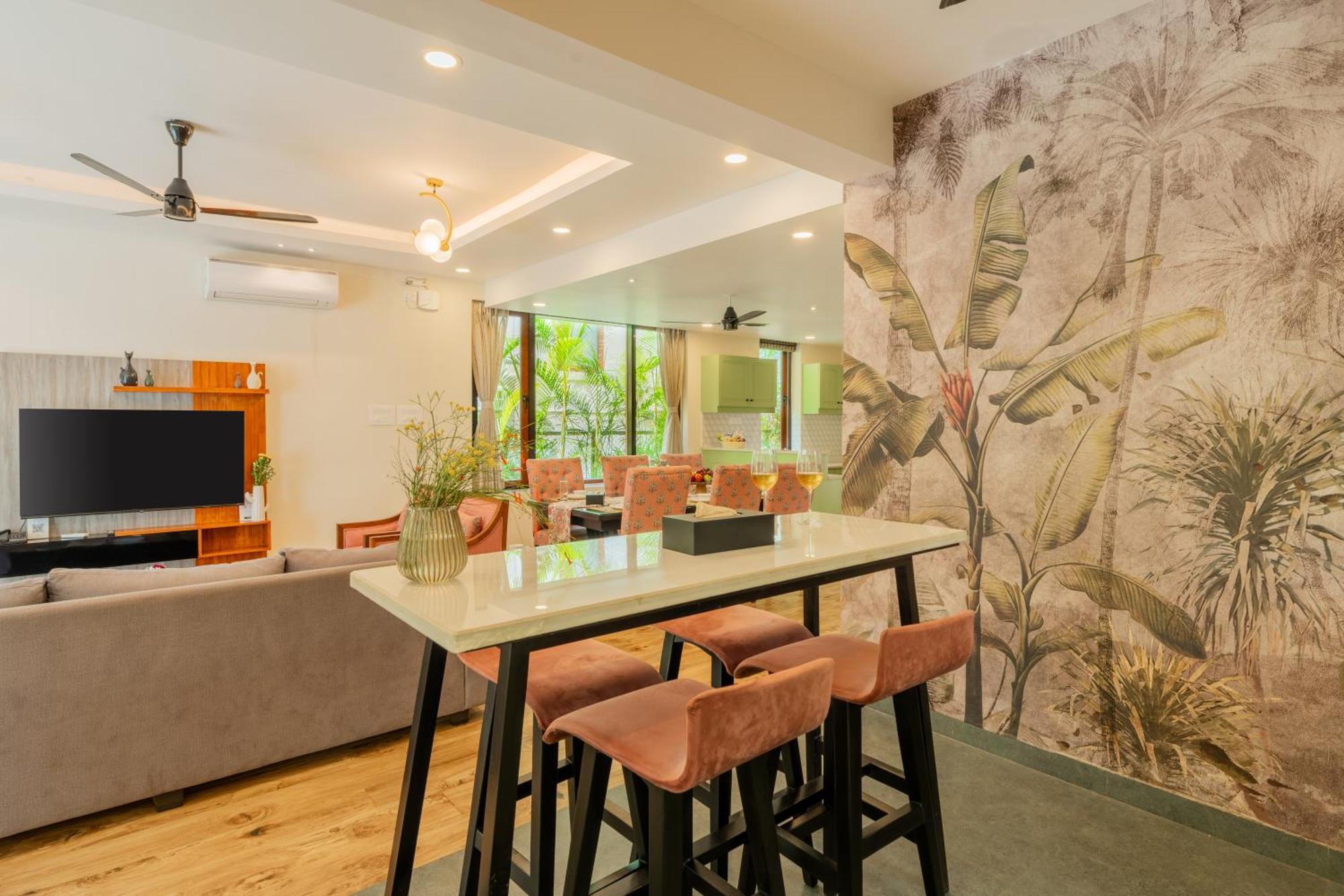 Elivaas 3 Bhk Pvt Pool & Bar - Villa Valerie Oxel Εξωτερικό φωτογραφία