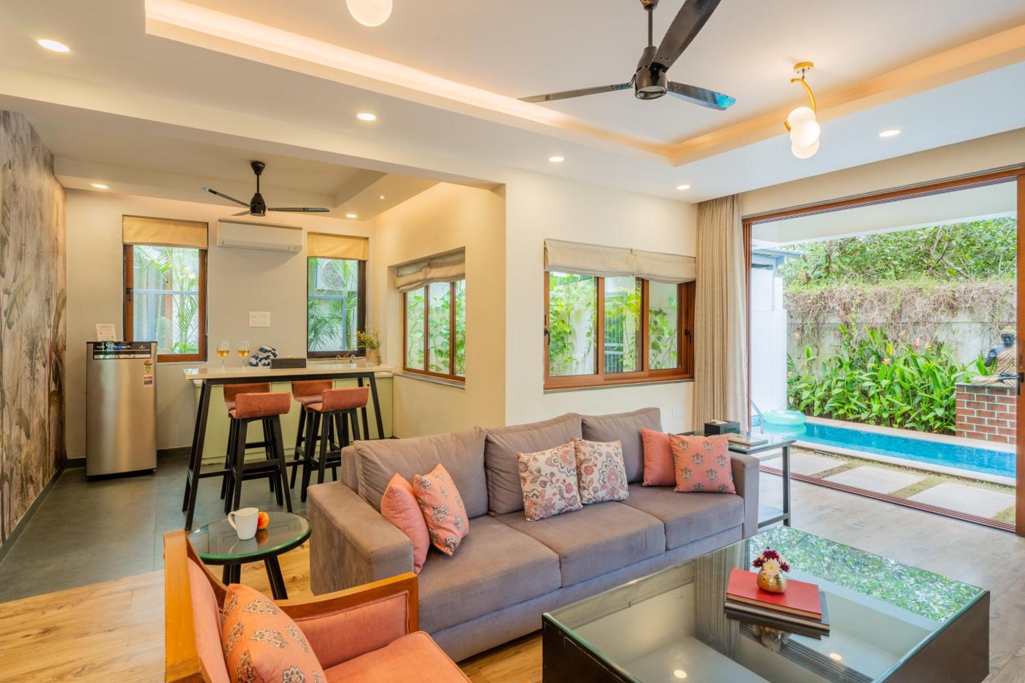 Elivaas 3 Bhk Pvt Pool & Bar - Villa Valerie Oxel Εξωτερικό φωτογραφία