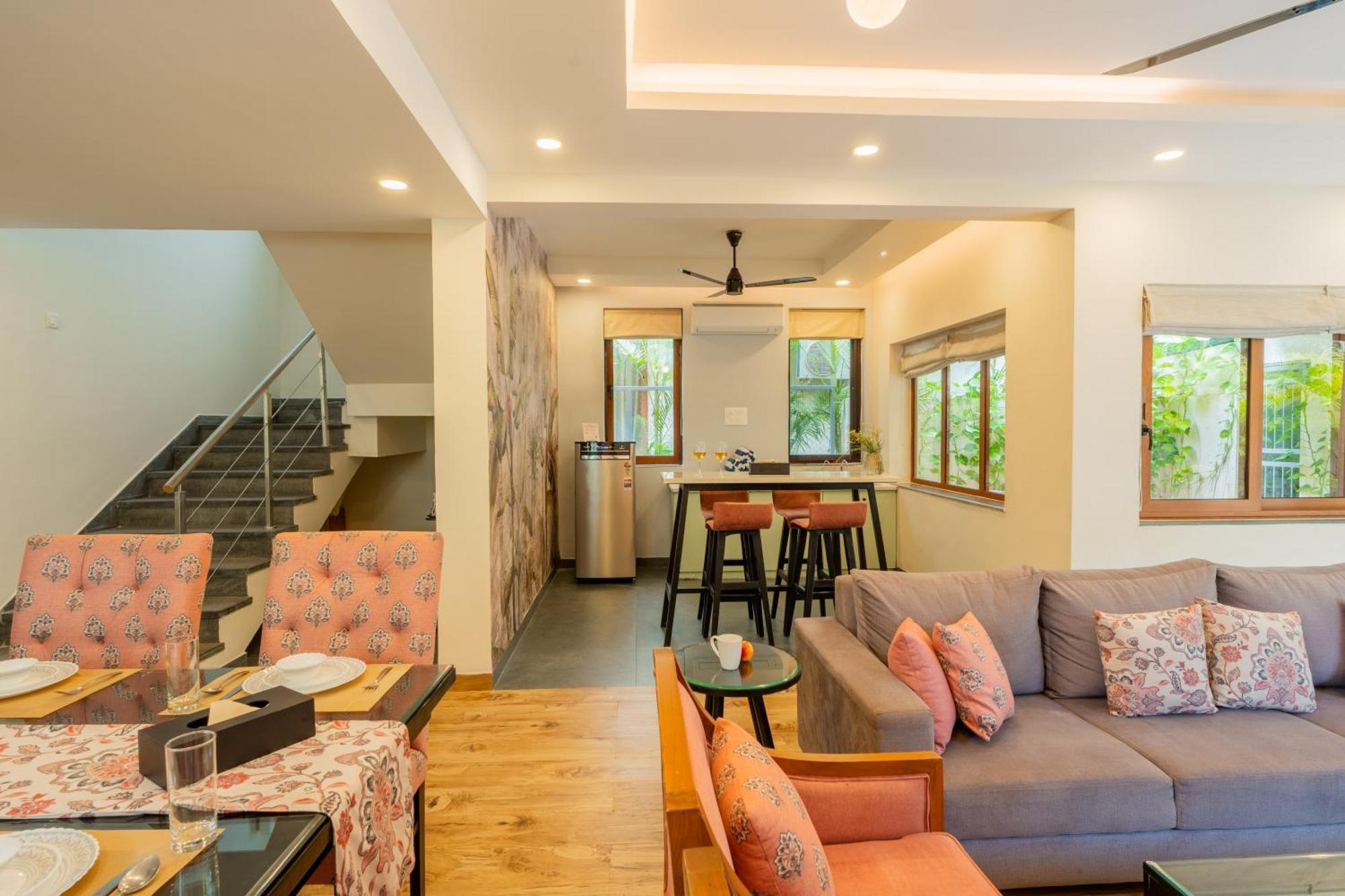 Elivaas 3 Bhk Pvt Pool & Bar - Villa Valerie Oxel Εξωτερικό φωτογραφία