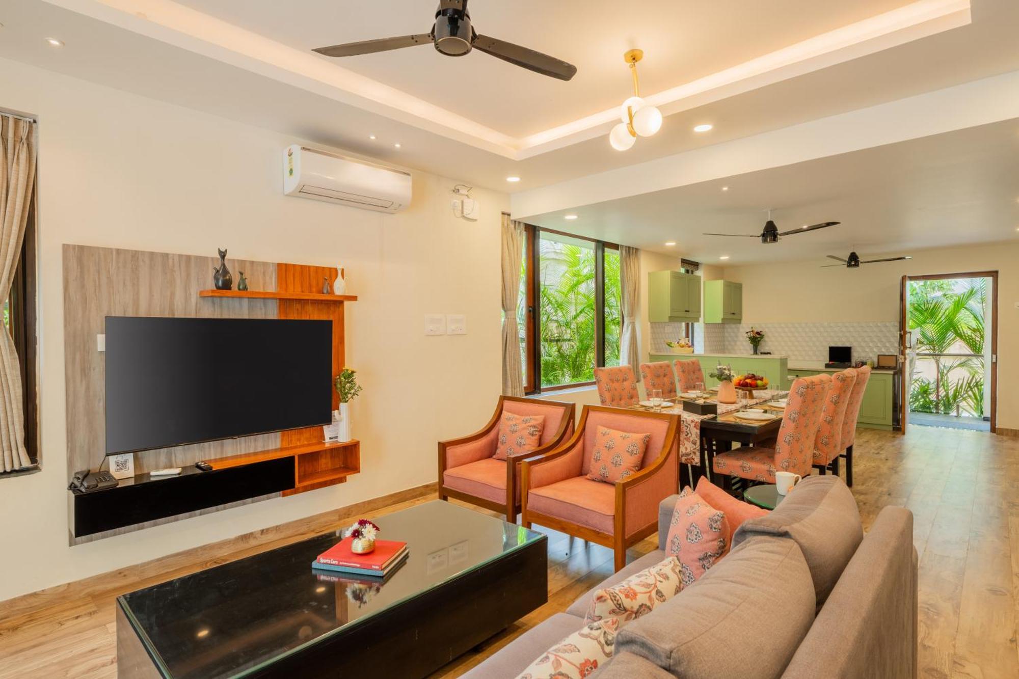 Elivaas 3 Bhk Pvt Pool & Bar - Villa Valerie Oxel Εξωτερικό φωτογραφία
