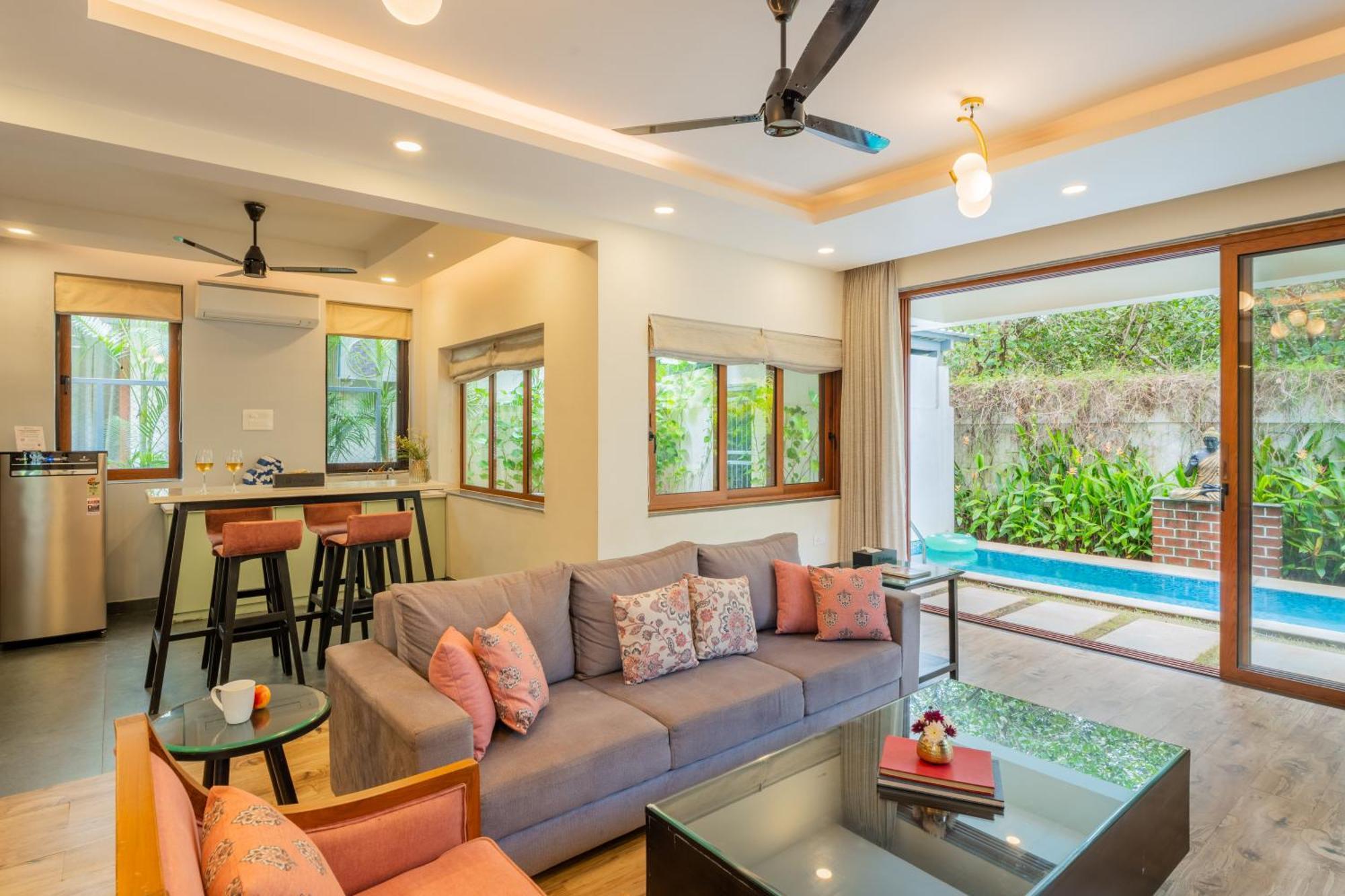 Elivaas 3 Bhk Pvt Pool & Bar - Villa Valerie Oxel Εξωτερικό φωτογραφία
